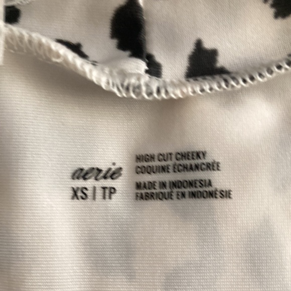 **Aerie High Cut Cheeky Cheetah Print Bikini Bottoms | Women's Swimwear** - Picture 4 of 4